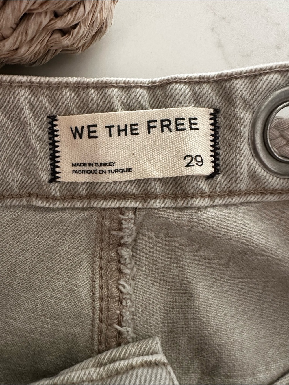 Free People Barrel Jeans size 29